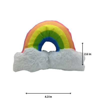 Magical Rainbow Plush Dog Toy-1