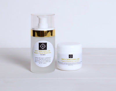 Two-Step System Facial Scrub and Moisturizer - For MEN -  ITEM CODE: 655255130707-0