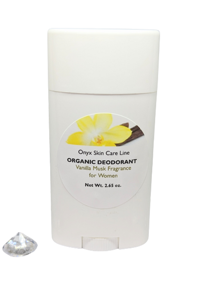 ORGANIC DEODORANT- VANILLA MUSK FRAGRANCE - FOR WOMEN ITEM CODE: 647535806792-0