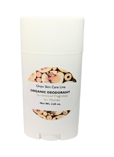 ORGANIC DEODORANT- SANDALWOOD FRAGRANCE - FOR WOMEN ITEM CODE: 655457638100-0