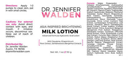 Asia Inspired Brightening Hyaluronic Milk Lotion-7