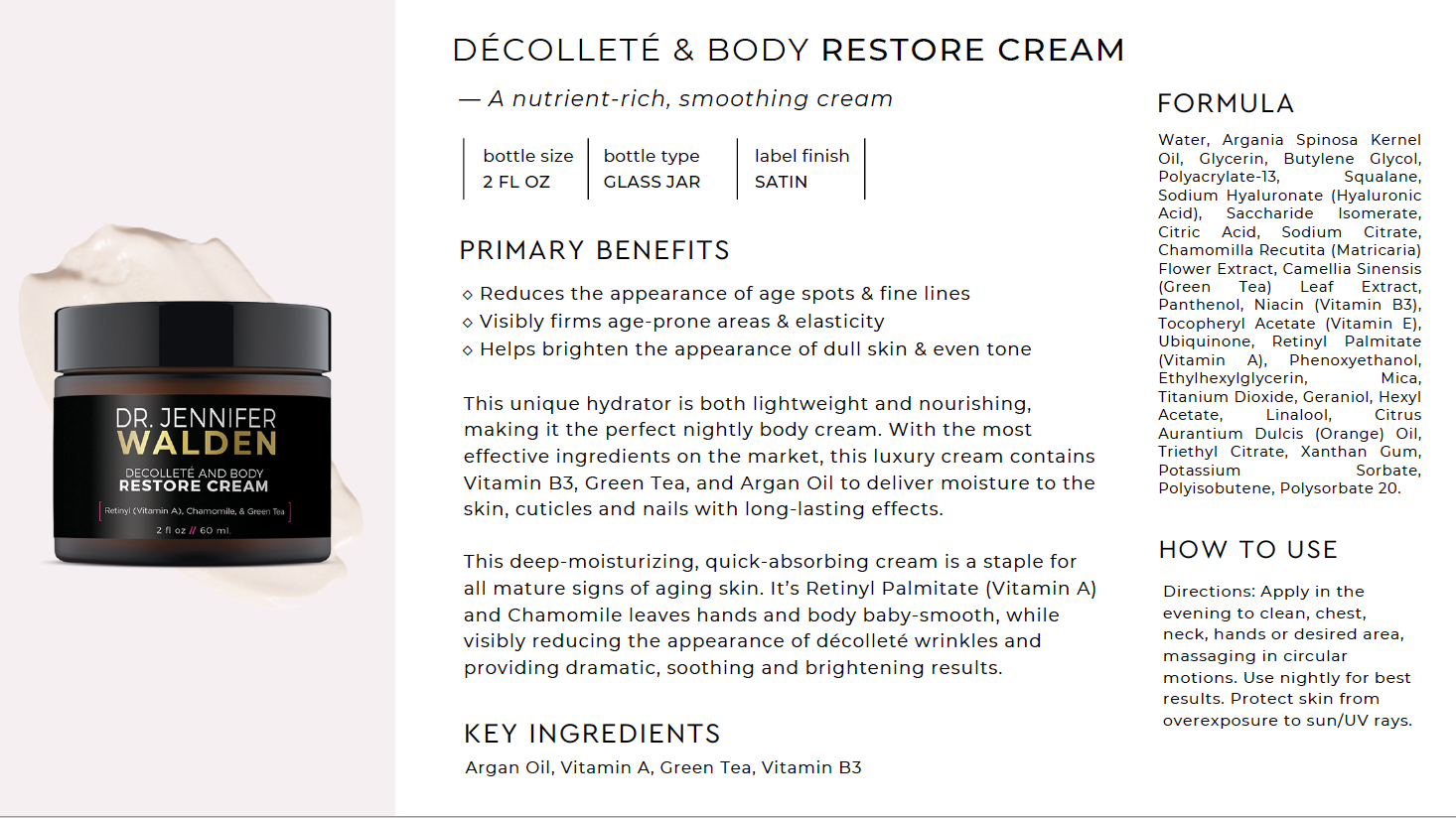 Décolleté &amp; Body Restore Cream-4