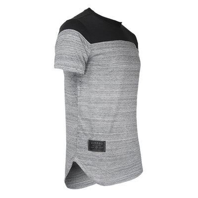 ZIMEGO Men's Vintage Color Dyed Short Sleeve Crew Neck Chest Pocket Henley Shirt-1