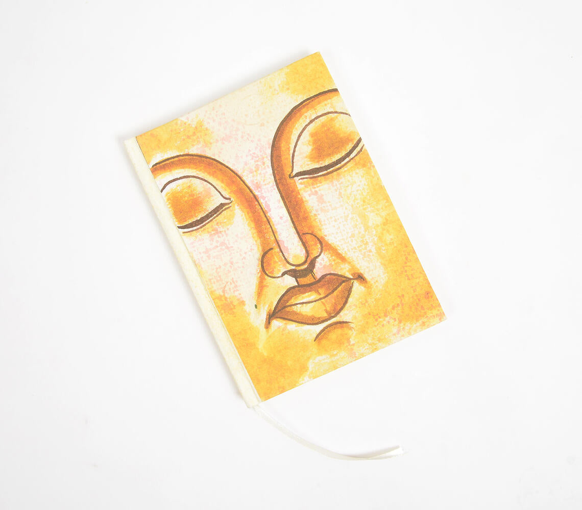 Hand Painted Lord Buddha Paper Diary-0