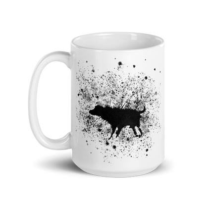 Banksy Wet Dog Splatter 2007 Street Art Mug-3