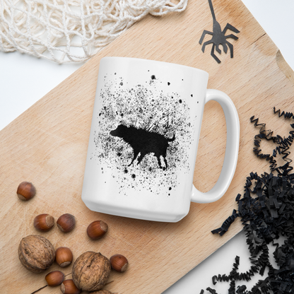 Banksy Wet Dog Splatter 2007 Street Art Mug-6