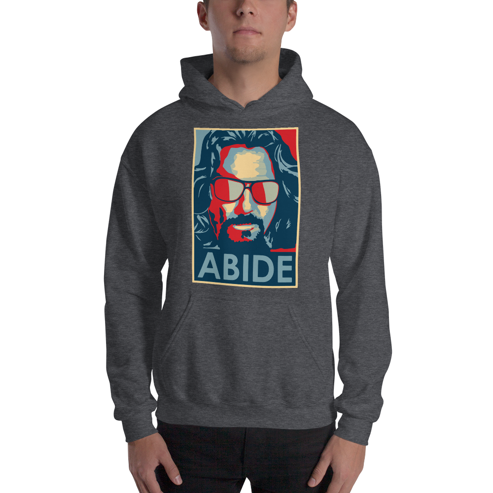 Big Lebowski Abide, Hope Style Unisex Hoodie-6