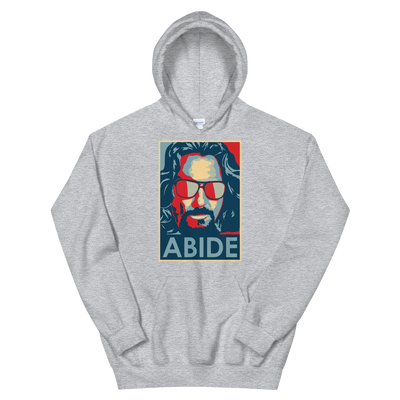 Big Lebowski Abide, Hope Style Unisex Hoodie-1