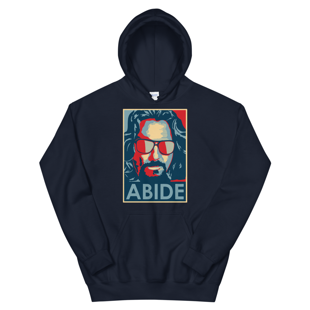 Big Lebowski Abide, Hope Style Unisex Hoodie-3