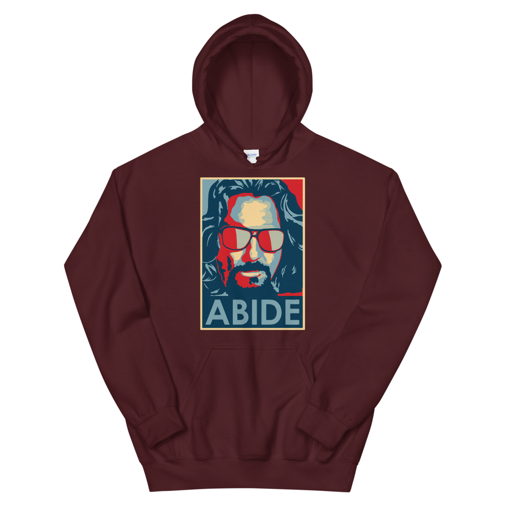 Big Lebowski Abide, Hope Style Unisex Hoodie-2