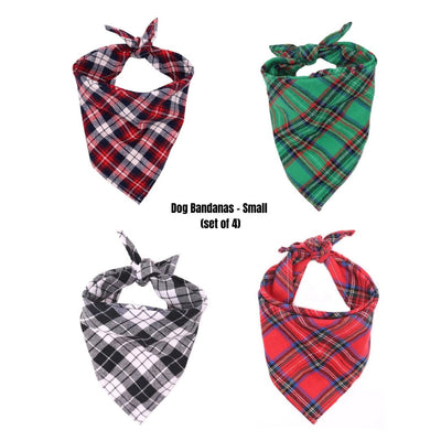 Dog Bandanas - Small (set of 4)-0