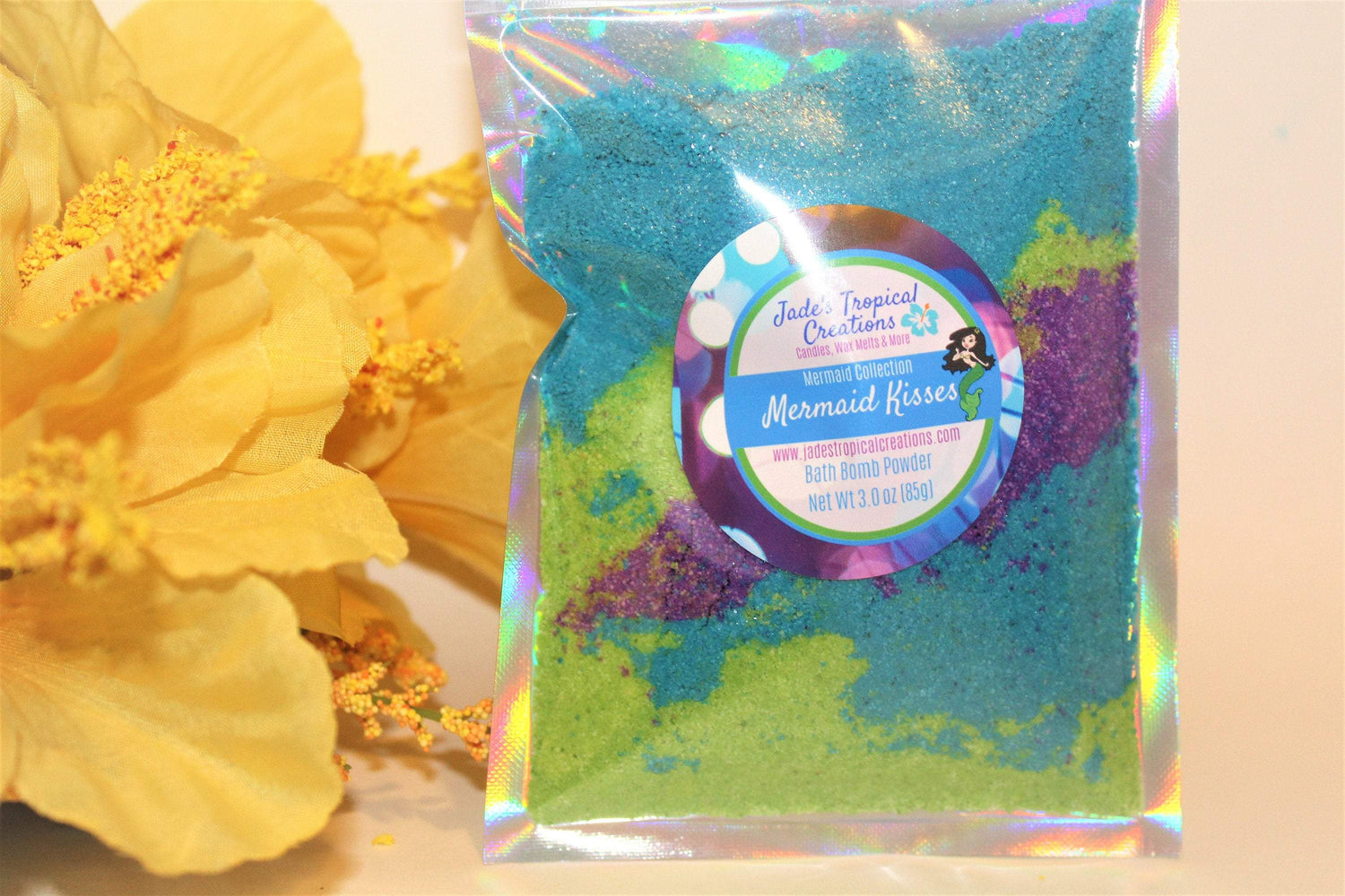 Mermaid Bath Bomb Powder-5