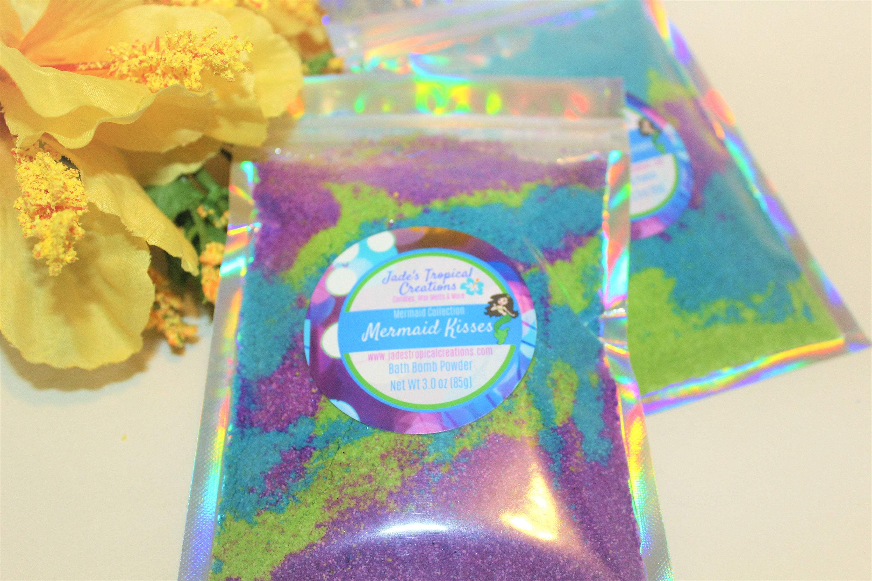 Mermaid Bath Bomb Powder-3