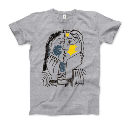 Pablo Picasso The Kiss 1979 Artwork T-Shirt-5