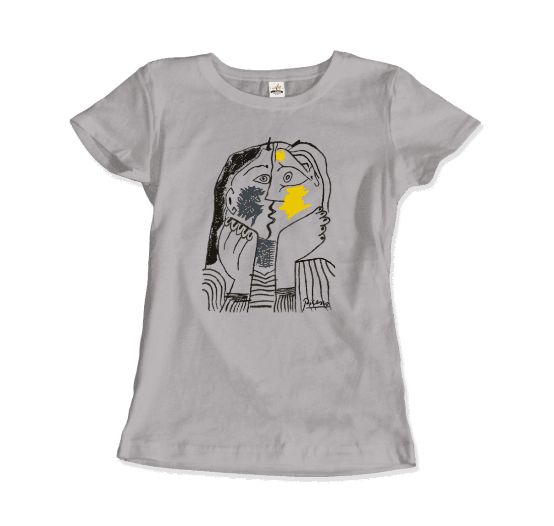 Pablo Picasso The Kiss 1979 Artwork T-Shirt-4