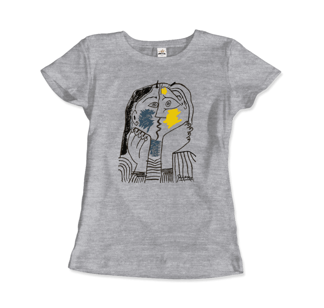 Pablo Picasso The Kiss 1979 Artwork T-Shirt-6