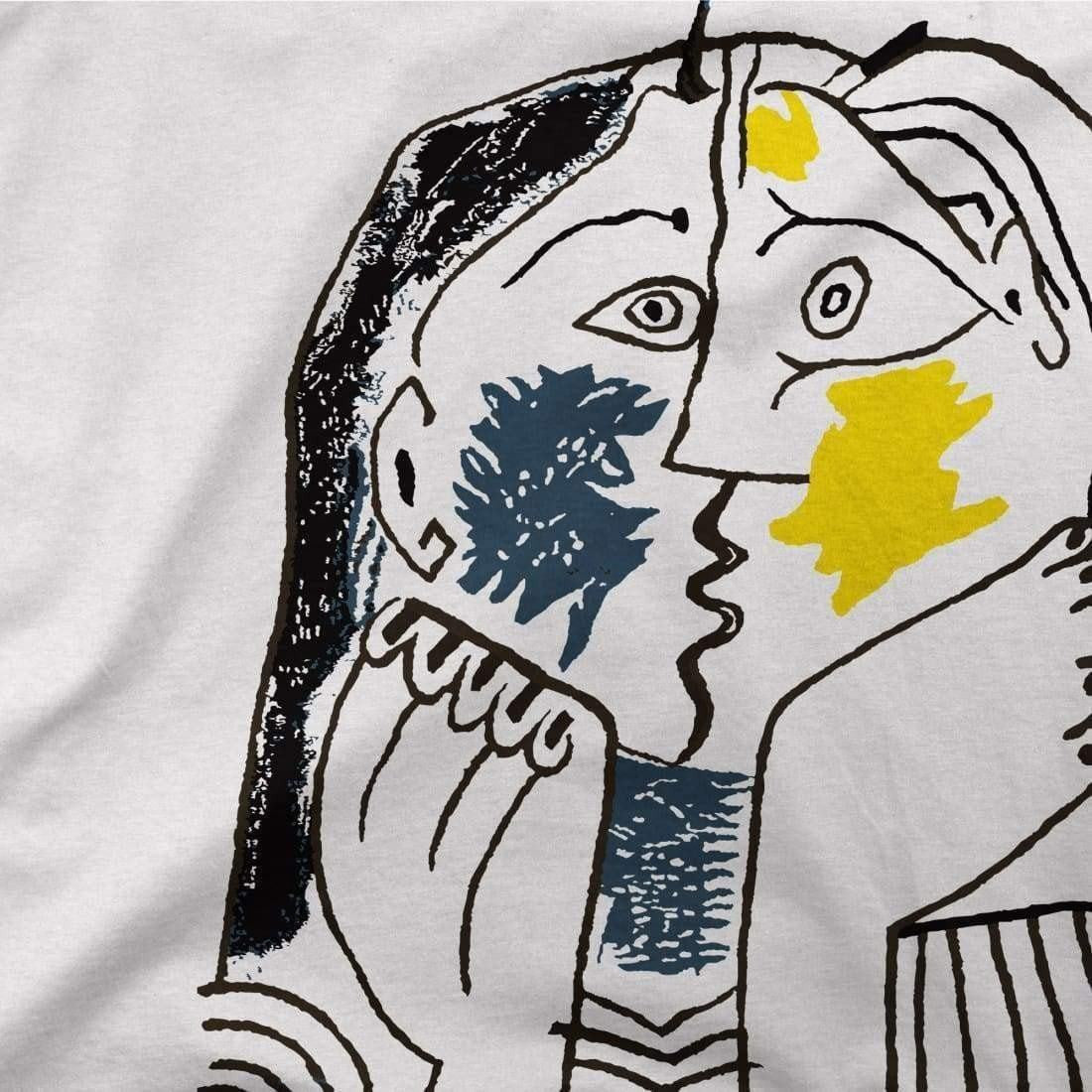 Pablo Picasso The Kiss 1979 Artwork T-Shirt-1