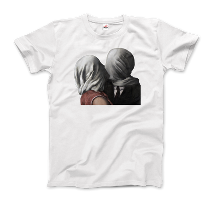 Rene Magritte The Lovers II (1928) Artwork T-Shirt-0