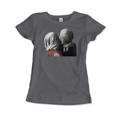 Rene Magritte The Lovers II (1928) Artwork T-Shirt-12