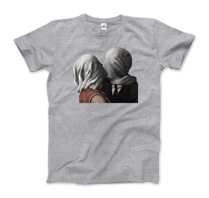 Rene Magritte The Lovers II (1928) Artwork T-Shirt-9