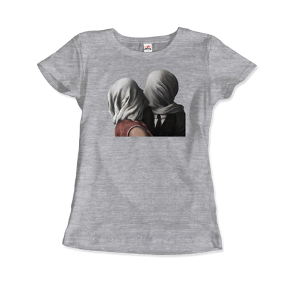 Rene Magritte The Lovers II (1928) Artwork T-Shirt-10