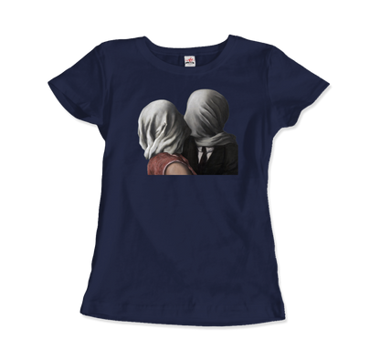 Rene Magritte The Lovers II (1928) Artwork T-Shirt-8