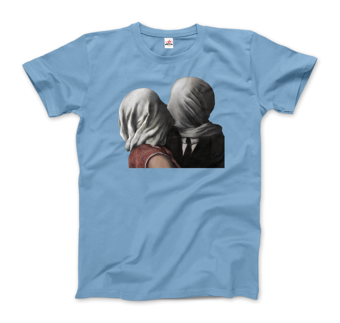 Rene Magritte The Lovers II (1928) Artwork T-Shirt-5