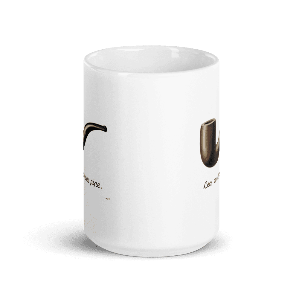 Rene Magritte This Is Not A Pipe, 1929 Artwork Mug-4