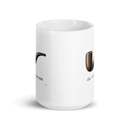 Rene Magritte This Is Not A Pipe, 1929 Artwork Mug-4