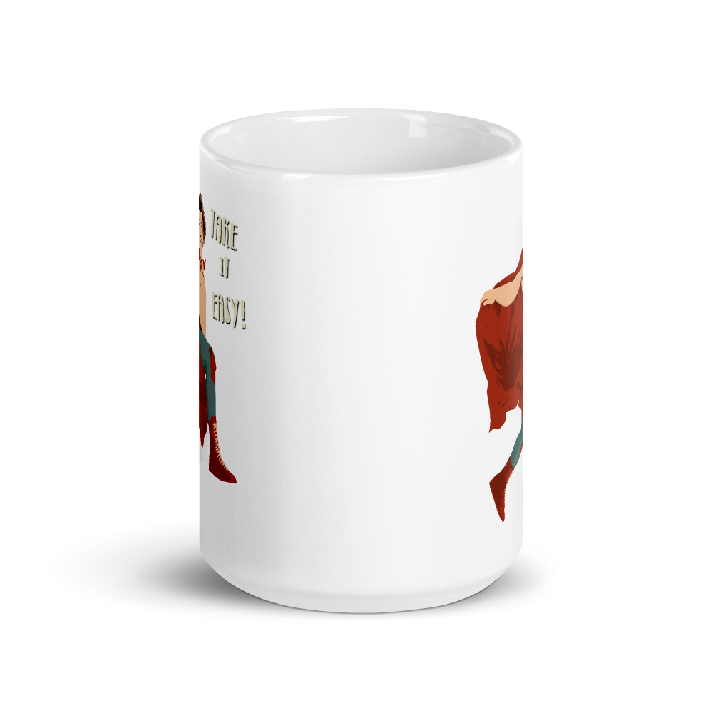 Take It Easy, Nacho Libre, El Luchador Mascarado Mug-5