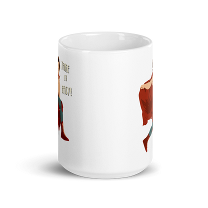 Take It Easy, Nacho Libre, El Luchador Mascarado Mug-5