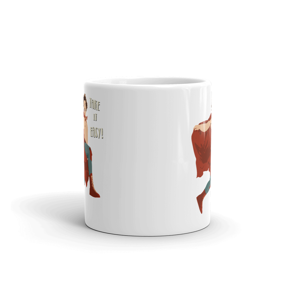 Take It Easy, Nacho Libre, El Luchador Mascarado Mug-2