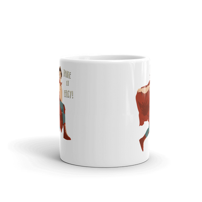 Take It Easy, Nacho Libre, El Luchador Mascarado Mug-2