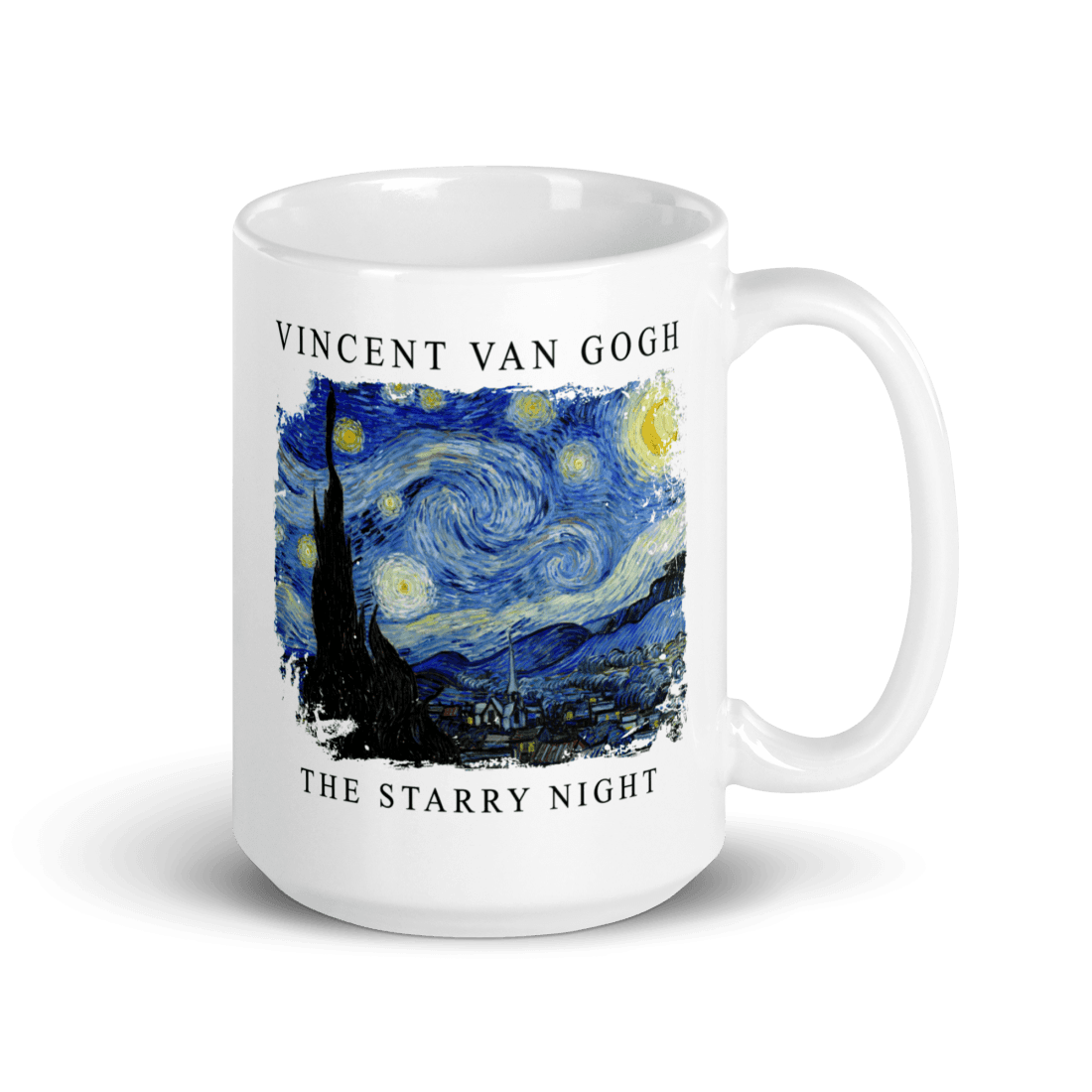 Van Gogh - The Starry Night, 1889 Artwork Mug-5