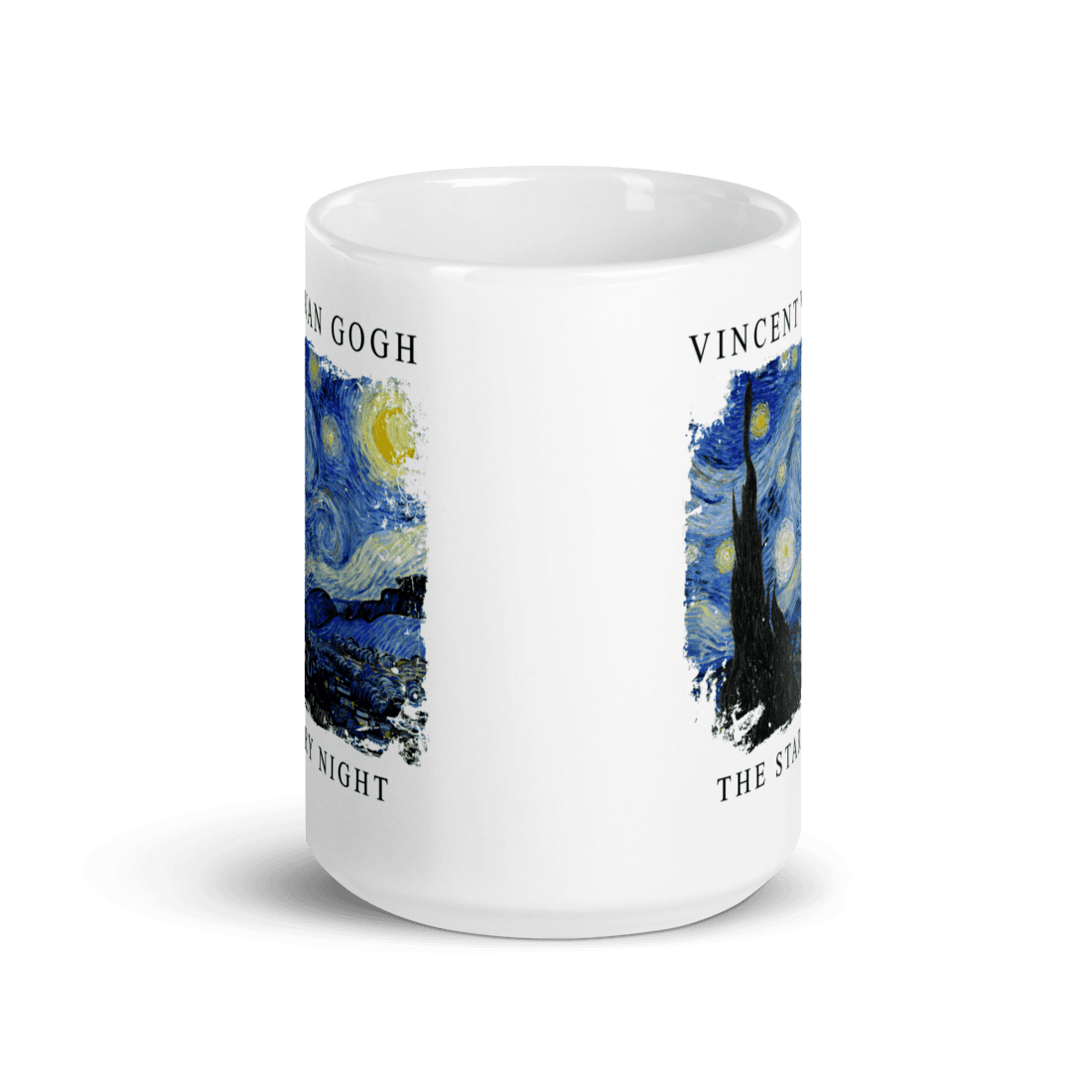 Van Gogh - The Starry Night, 1889 Artwork Mug-4