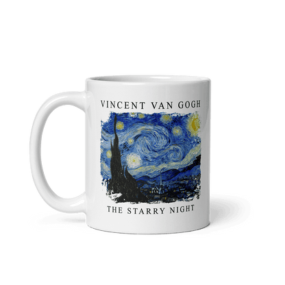 Van Gogh - The Starry Night, 1889 Artwork Mug-0