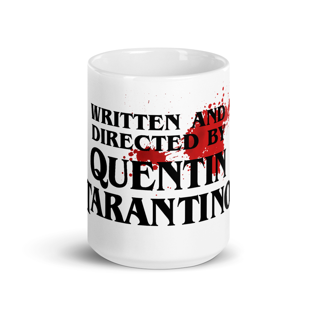 Written and Directed by Quentin Tarantino (Bloodstained) Mug-4