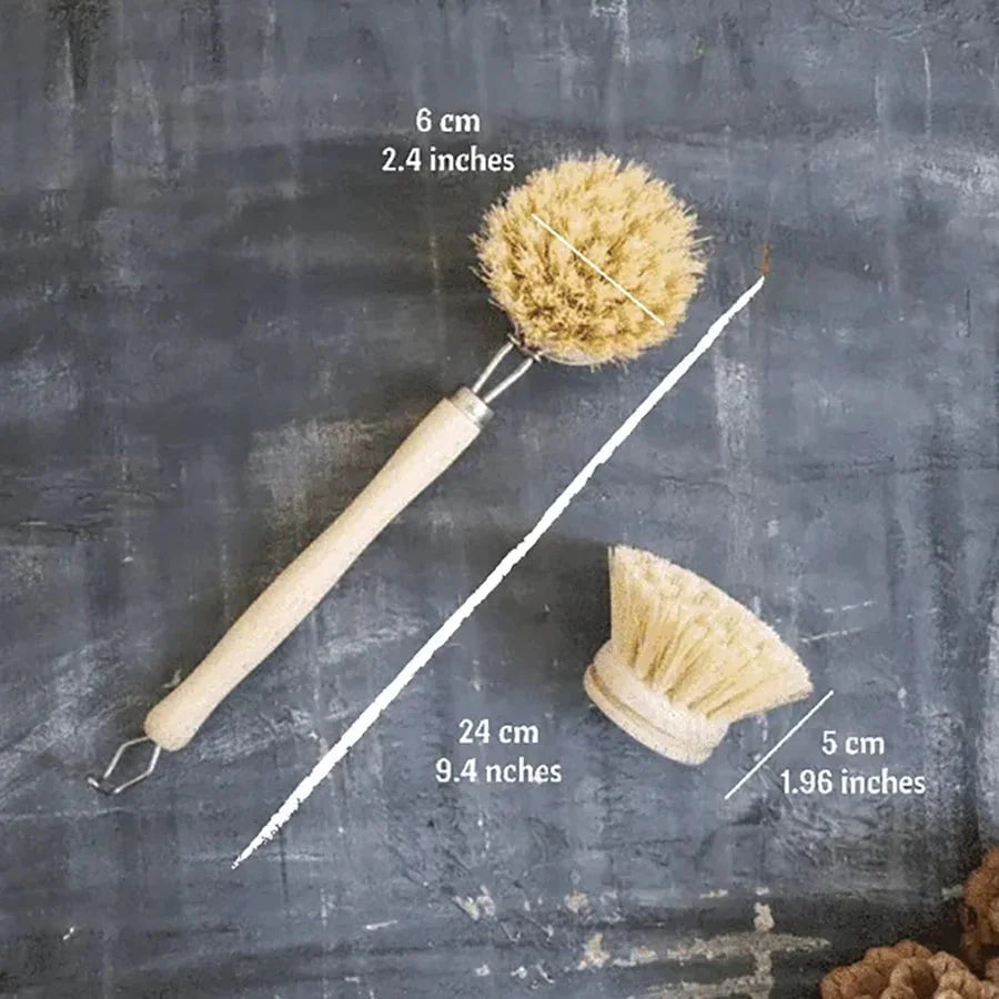 Zero Waste Kitchen Brush Set - Ultimate Kit-6