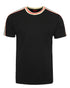 ZIMEGO Mens Stripe T Shirts - Urban Hip Hop Streetwear Hipster Tshirts for Men-0