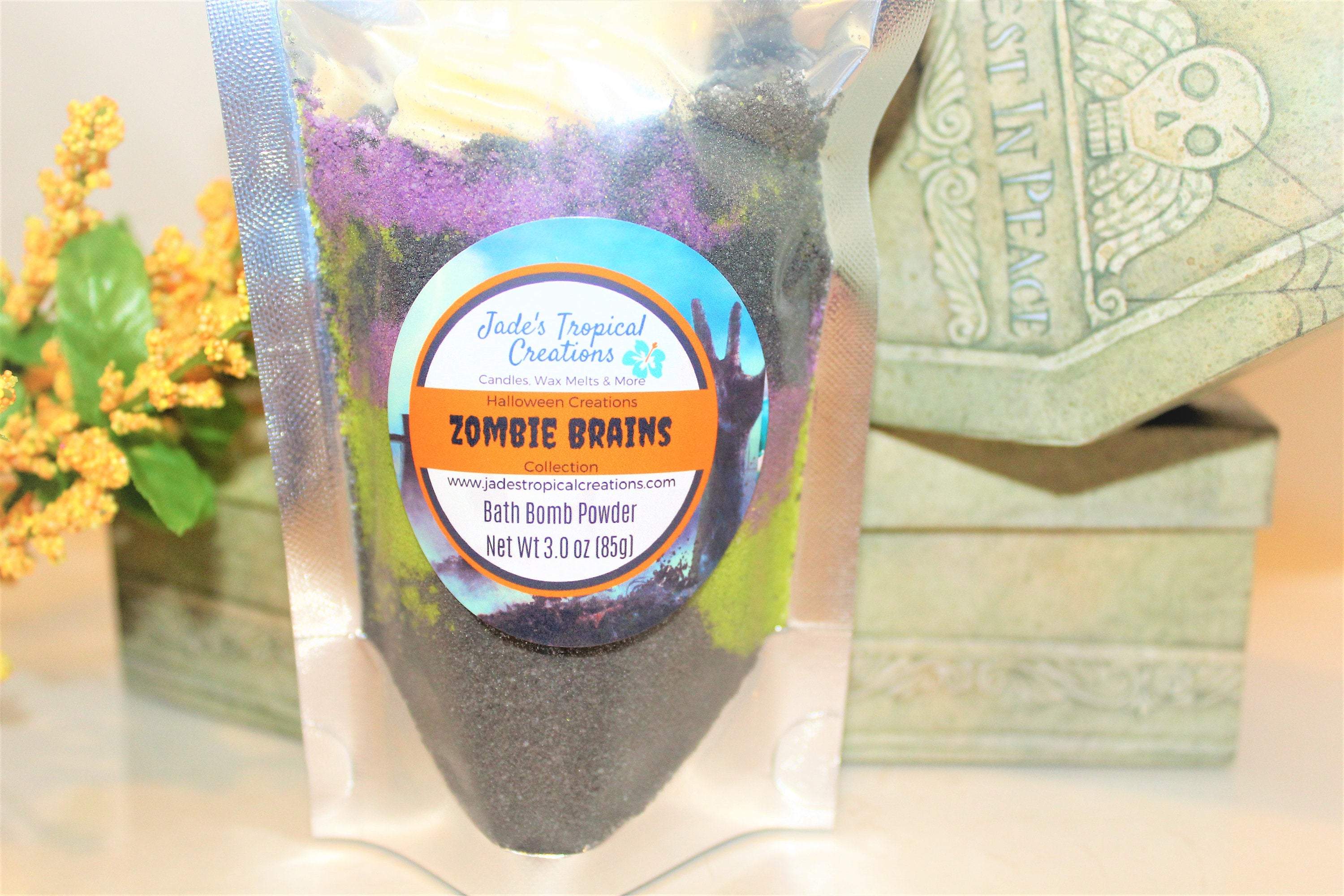 Zombie Brains Bath Bomb Powder-4