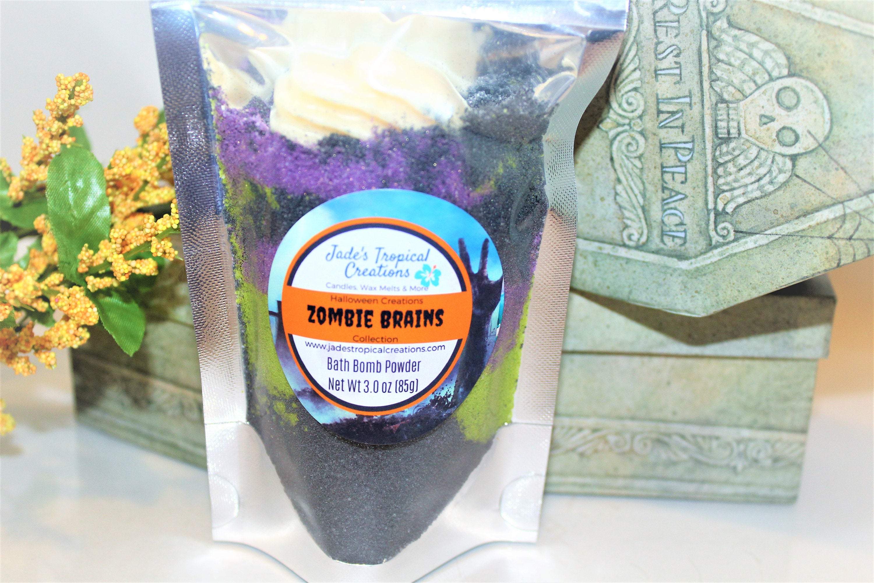 Zombie Brains Bath Bomb Powder-3